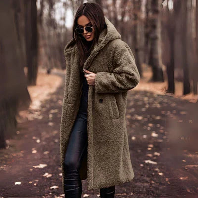 Jennifer - Manteau en laine chaud et douillet