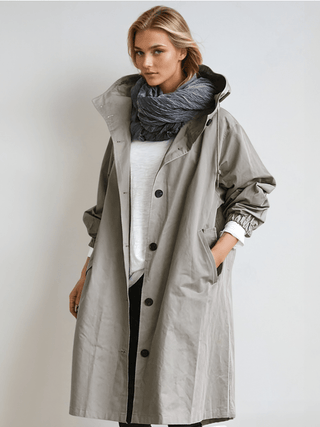 ELIZABETH - Trench Impermeabile Giacca